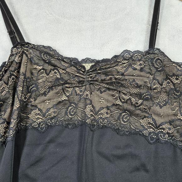 Soma Intimates Cami Womens XL Shapewear Lace Mesh Top Adjustable Straps Lingerie - Picture 3 of 14